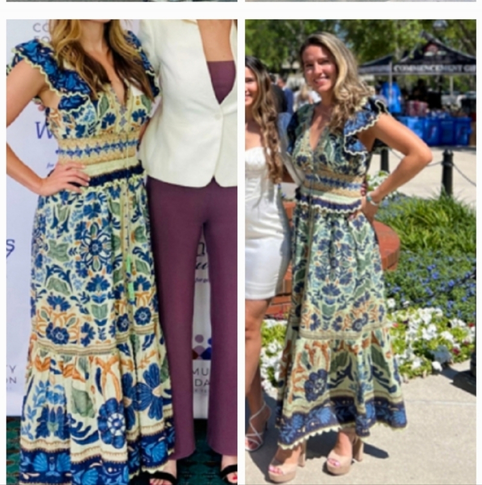 Farm Rio Ocean Maxidress - Picture 5 of 7